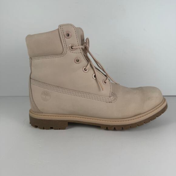 Timberland Premium 6in Primaloft waterproof rose pink steel toe boots womens 9.5 - Picture 1 of 9